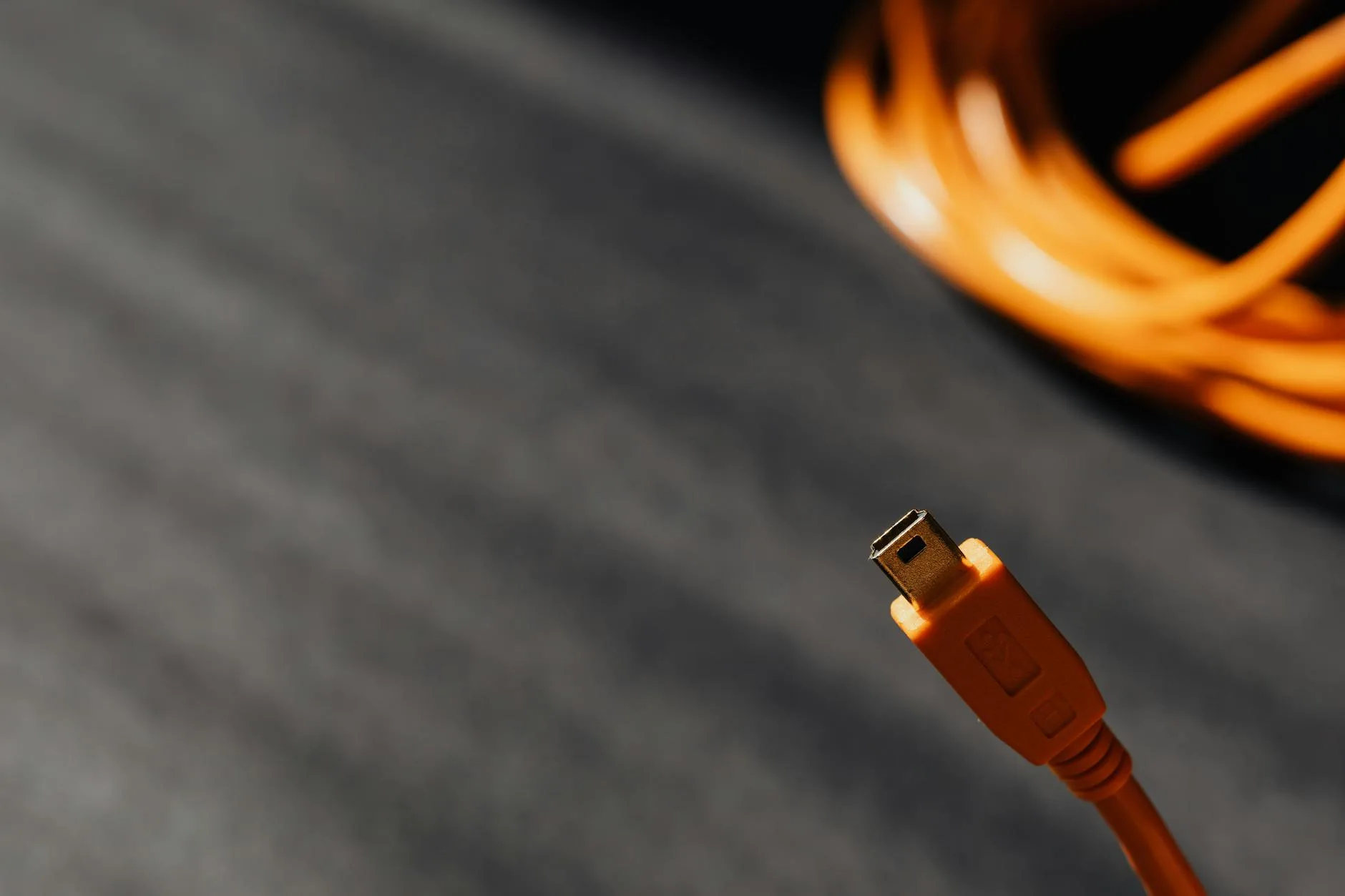 Smartwatch charging on a desk